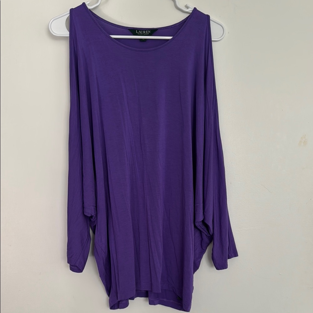 Ralph Lauren Purple  Top size L